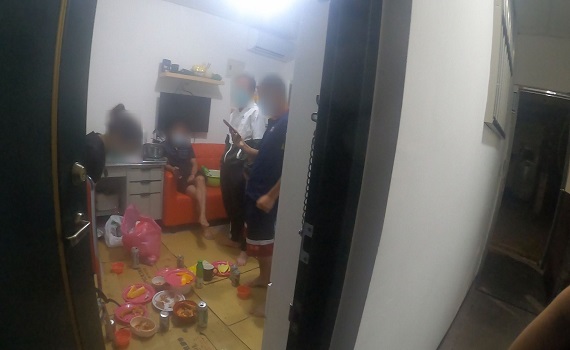 竹縣自首失聯移工待遣返 相揪開趴太吵被檢舉吃罰單