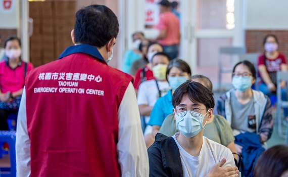 桃園第二輪疫苗預約接種順利 拚7月底達成全市三成覆蓋率