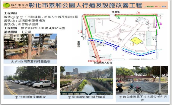 王惠美:改善及改造公園環境 讓鄉親更親近