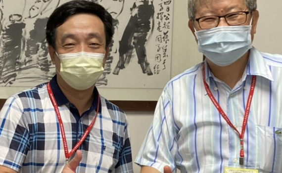 高雄一考區主任吳連賞 親赴分區學校致謝慰勉