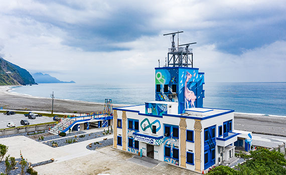 漢本海洋驛站海天一線 拍照打卡新亮點