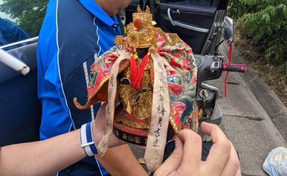 神明生氣不保祐　竊鹿港鳳山寺百年廣澤尊王神像嫌犯24小時內遭逮 