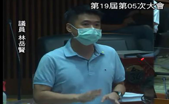 高鐵宜蘭設站未經證實發言 林岳賢向吳澤成致歉