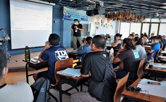 飽覽海底國家寶藏 文資局澎湖舉辦水下觀覽員訓練