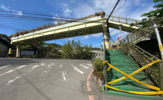 新店錦秀陸橋功成身退 安康路三段重現天際線