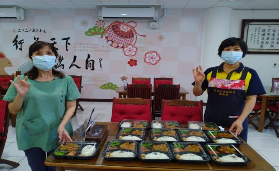 佛光會發起「e起復蔬、全民相挺」 待用餐新選擇