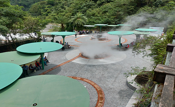 鳩之澤溫泉可以煮蛋了 大眾池仍不開放 