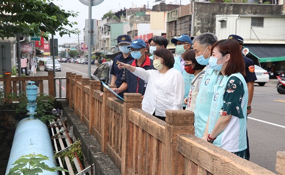 璨樹強颱來襲 嘉義市長黃敏惠視察防颱整備