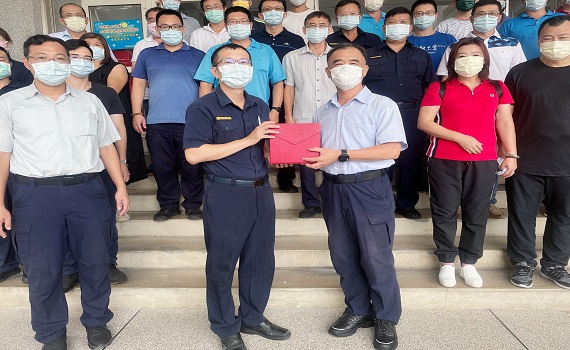 北港警分局長顏偉丞返鄕服務 同仁歡送祝賀