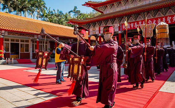 桃市祭孔典禮因疫情縮小規模 敬意不減仍照古禮進行