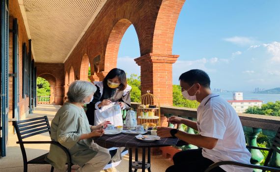 超限量!淡古首次開放國定古蹟賞美景喝下午茶