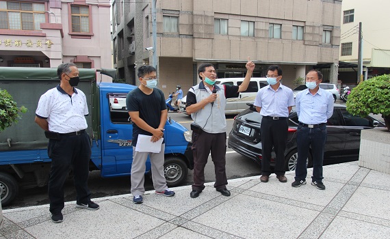 古坑芭農不滿未獲准補助 百農集結鄉公所陳情複查