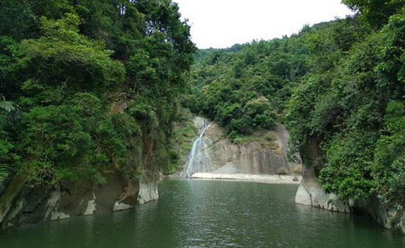 大埔鄉水庫滿水限定秘境 飛鷹峽谷瀑布可見黑鳶伴遊