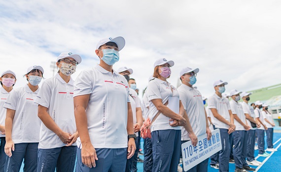 全運會授旗 鄭文燦期許桃園選手突破自我奪佳績