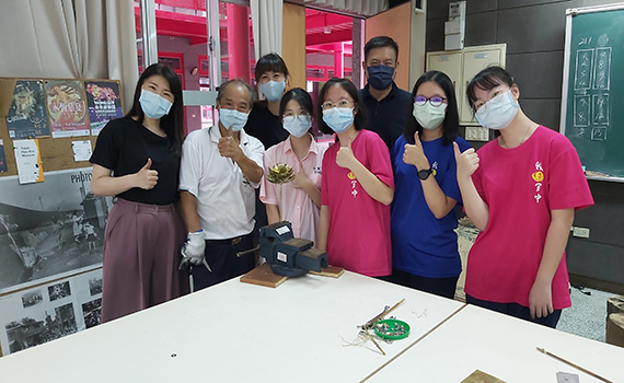 影/文資局宜蘭技藝傳承 宜蘭高中學生體驗文創巧思