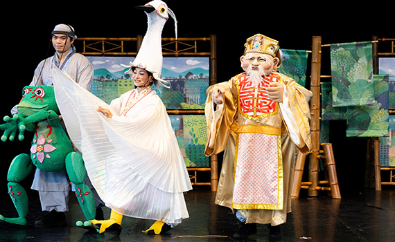 懷舊又創新 《傳藝白鷺鷥》融合歌仔戲、偶戲、舞蹈特技宜蘭傳藝園區跨域演出 