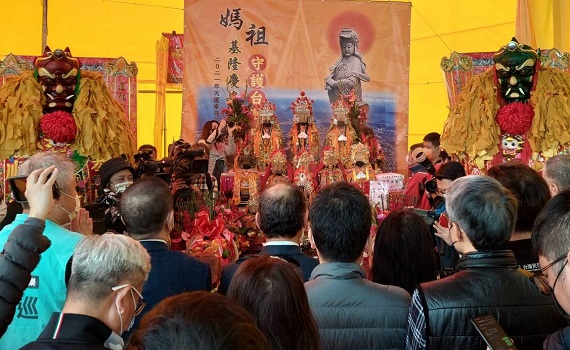 朝天宮慈悲列車環島除災祈福之旅 13日抵基隆擁恆文創園區灑淨賜福