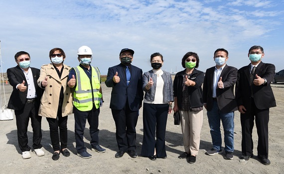 影/王美花率經濟委員考察雲林 贊蘇治芬建立碳循環綠能基地構想