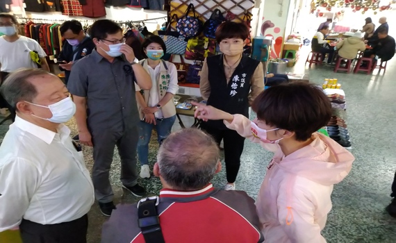 民代爭取台南開元市場活化轉型、手扶梯換新
