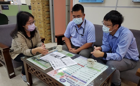 雲林榮服處拜會縣內廠商 拓展退除役官兵就業管道