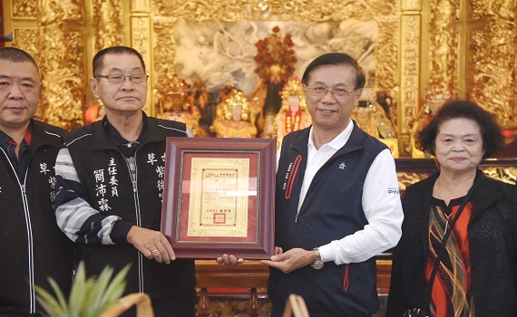 行善助人關心地方樂不疲 前議員簡沛霖榮任縣政顧問