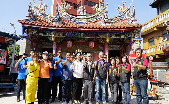影/義民廟230年來首次有宮廟刈香 宏揚義士精神北港宗教多元化