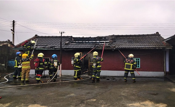 雲林褒忠三合院住宅火警 不良於行林姓屋主罹難