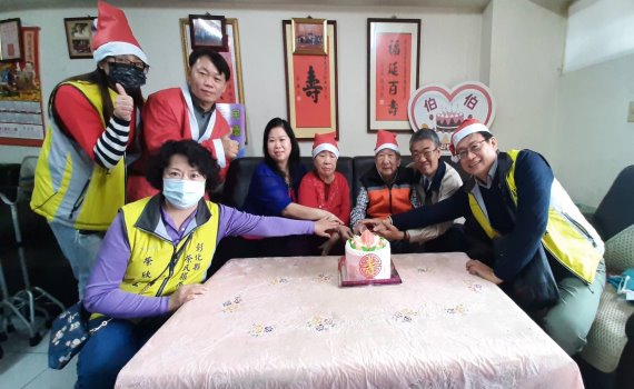 溫馨祝壽 榮民李克亞103歲壽辰 彰化榮服處慶生