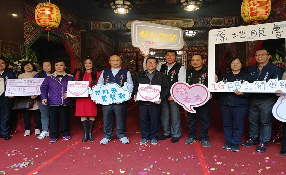 新港奉天宮百年月老再現 每年限量72座姻緣燈祈良緣