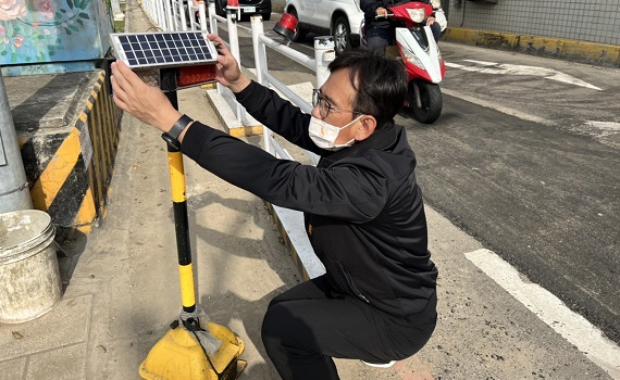竹市慈雲路橋下單線路難行 龍山里長力爭設兩線道分流