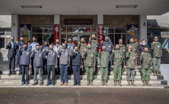桃市府春節勞軍 鄭文燦感謝國軍全年支援防疫與抗旱