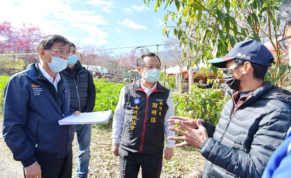 南投縣政府花費約1800萬 改善信義鄉道路及民生用水