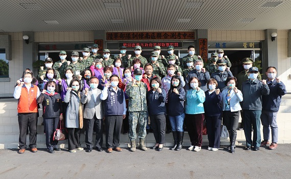 嘉義市各界春節勞軍 黃敏惠:感謝國軍堅守崗位守護民眾安全