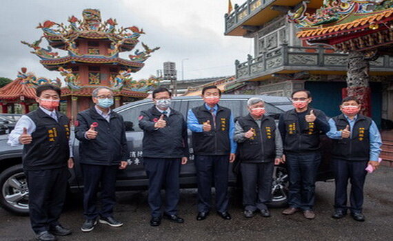 桃園德林寺捐大竹分隊消防勤務車　提升地區救災救護能量 