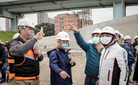 改善浮洲交通 侯友宜視察優化工程 預計7月完工
