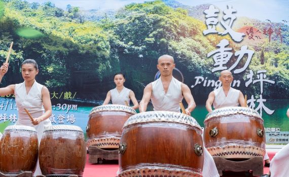 優人神鼓《聽海之心》在坪林水岸經典再現 