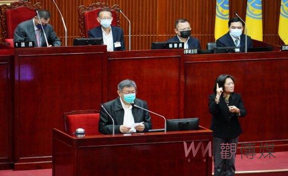 贊成延長役期? 柯文哲北市議會答詢:應先決定國防戰略
