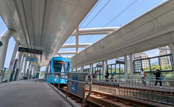 淡海輕軌低碳出遊不塞車 清明連假兒童免費