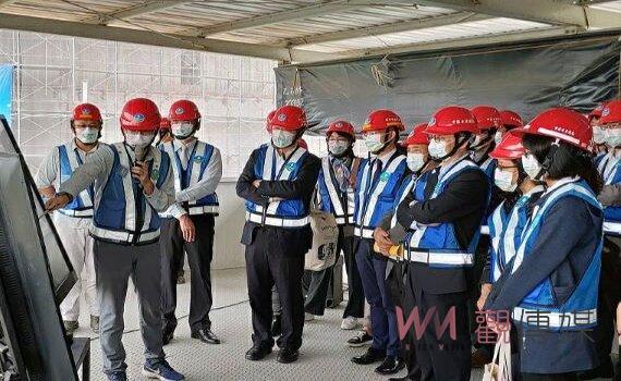 檢廉首長視察鳥嘴潭工程 盼透過廉政平臺守護國家水利建設