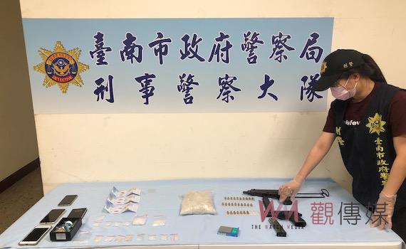 毒販擁槍自重 南警緝獲起出罕見蠍式衝鋒槍