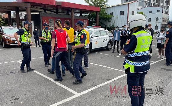 遶境防聚眾鬥毆 北港警快打演練