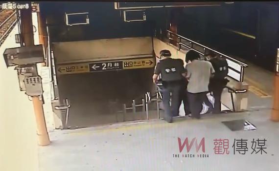 台鐵自強號旅客遭毆傷 警奔月台逮人