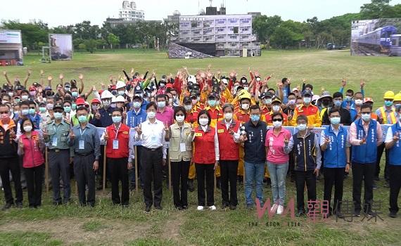 影／雲林全民防衛動員暨災害防救　警軍民合作提升災害應變能力 