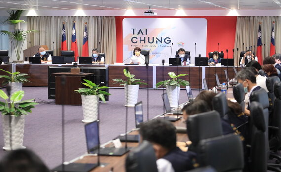 疫情升溫 中市府行動市政會議暫緩維持府內舉行