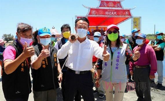 布袋新塭「衝水路、迎客王」王船碼頭 如願爭取補助將闢建新風貌觀景場域 