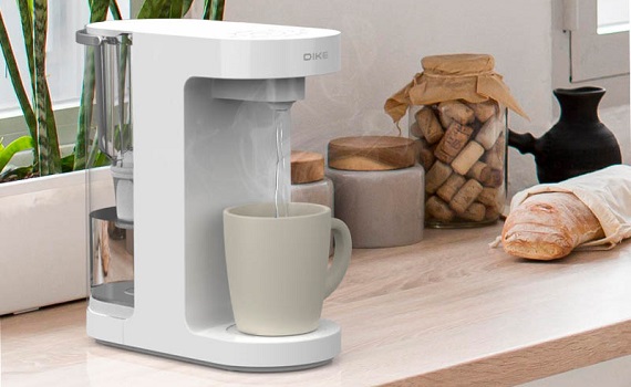 新一代濾淨瞬熱式飲水機  搭配DIKE美食鍋  在家吃得安心與美味！ 
