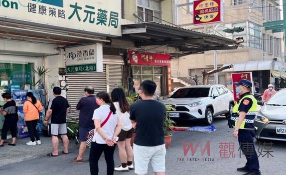 快篩劑實名制開賣首日 北港警加強藥局巡邏