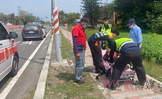 洗腎後返家途中路倒 警消合力救援阻憾事