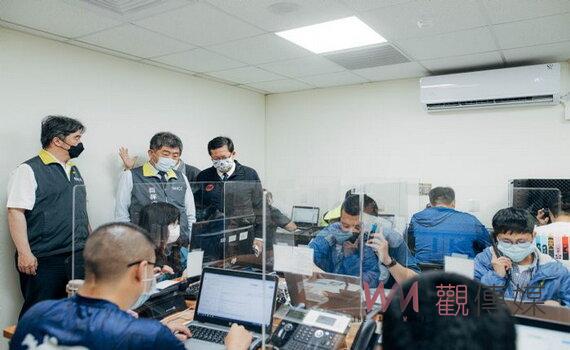 陳時中視察部桃醫院 肯定落實分流確保急診醫療量能