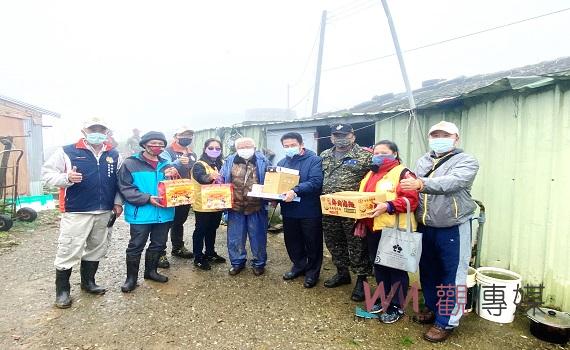 南投榮服處感動服務、上山傳遞幸福分享愛